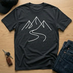 Mountain and River Line T-Shirts