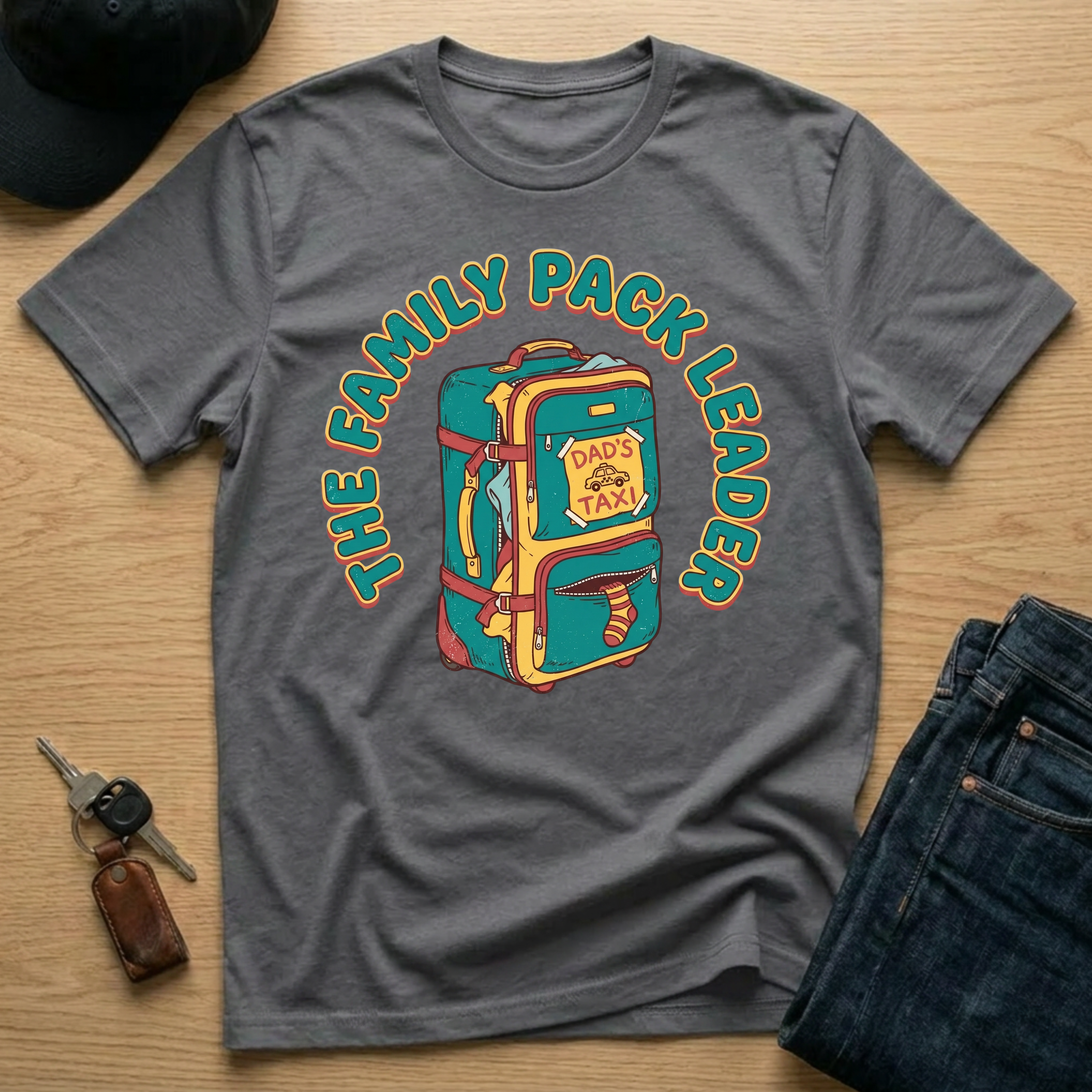 Family Pack Leader backpack T-Shirt
