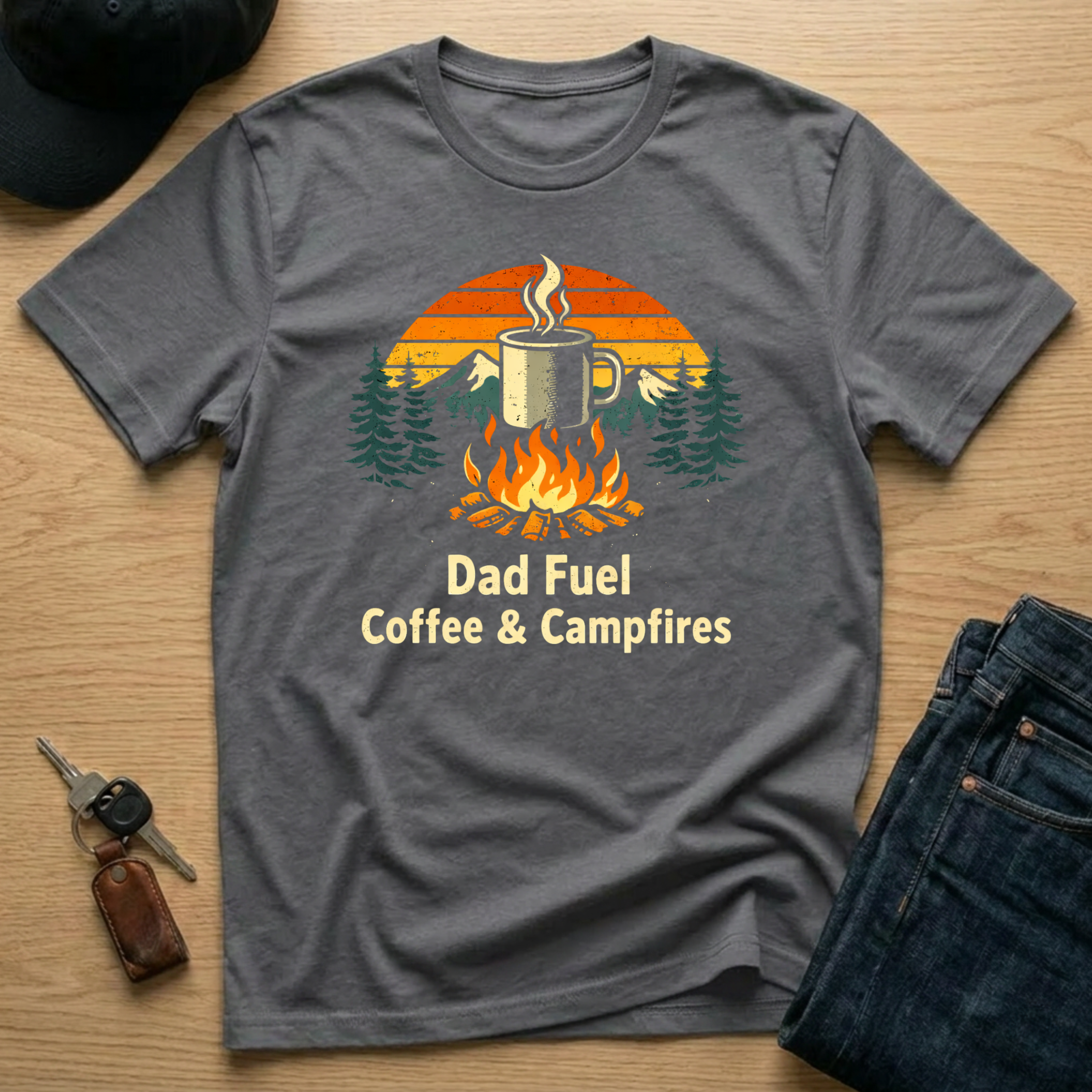 Dad Fuels Coffee & Campfires