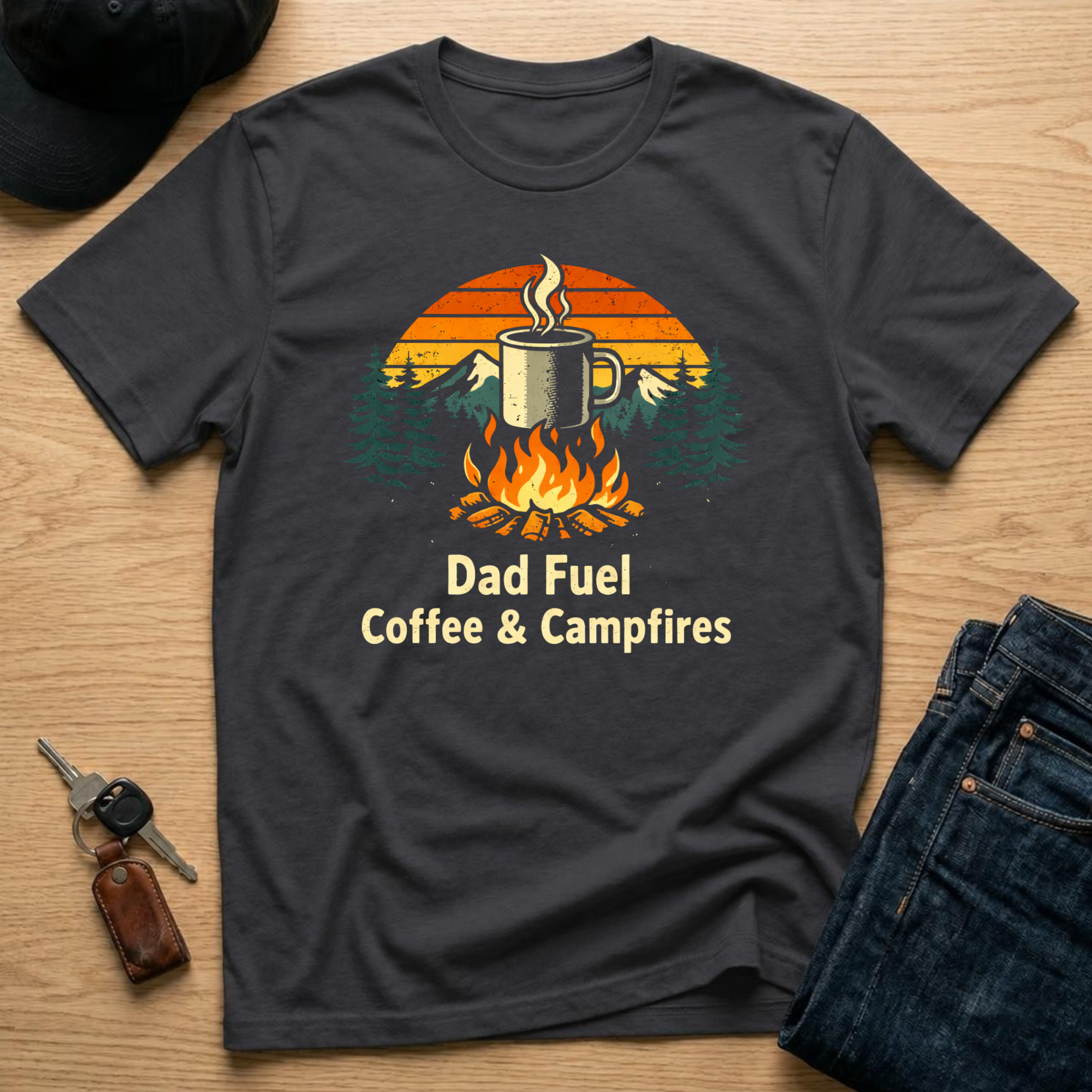Dad Fuels Coffee & Campfires