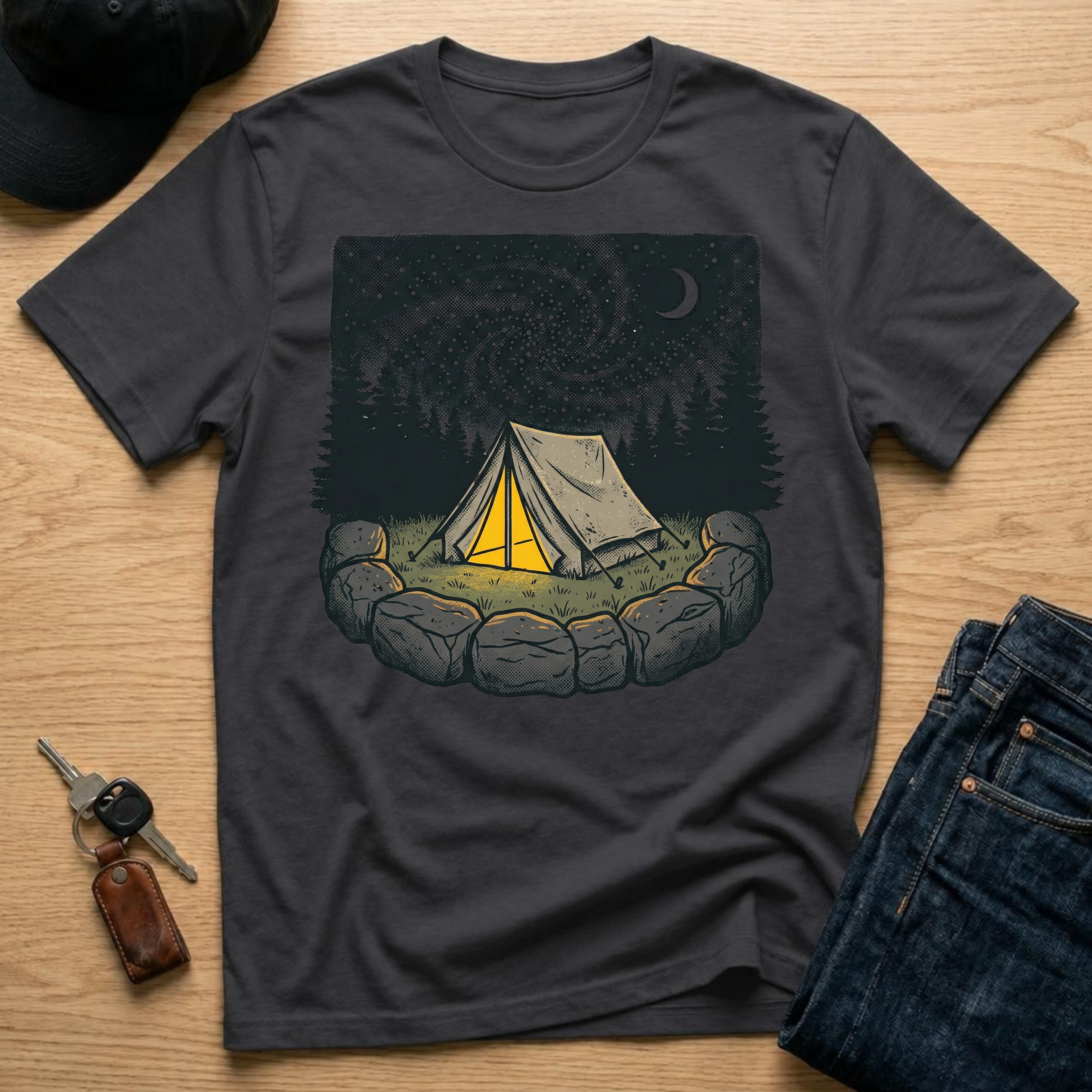 Camping Under The Stars