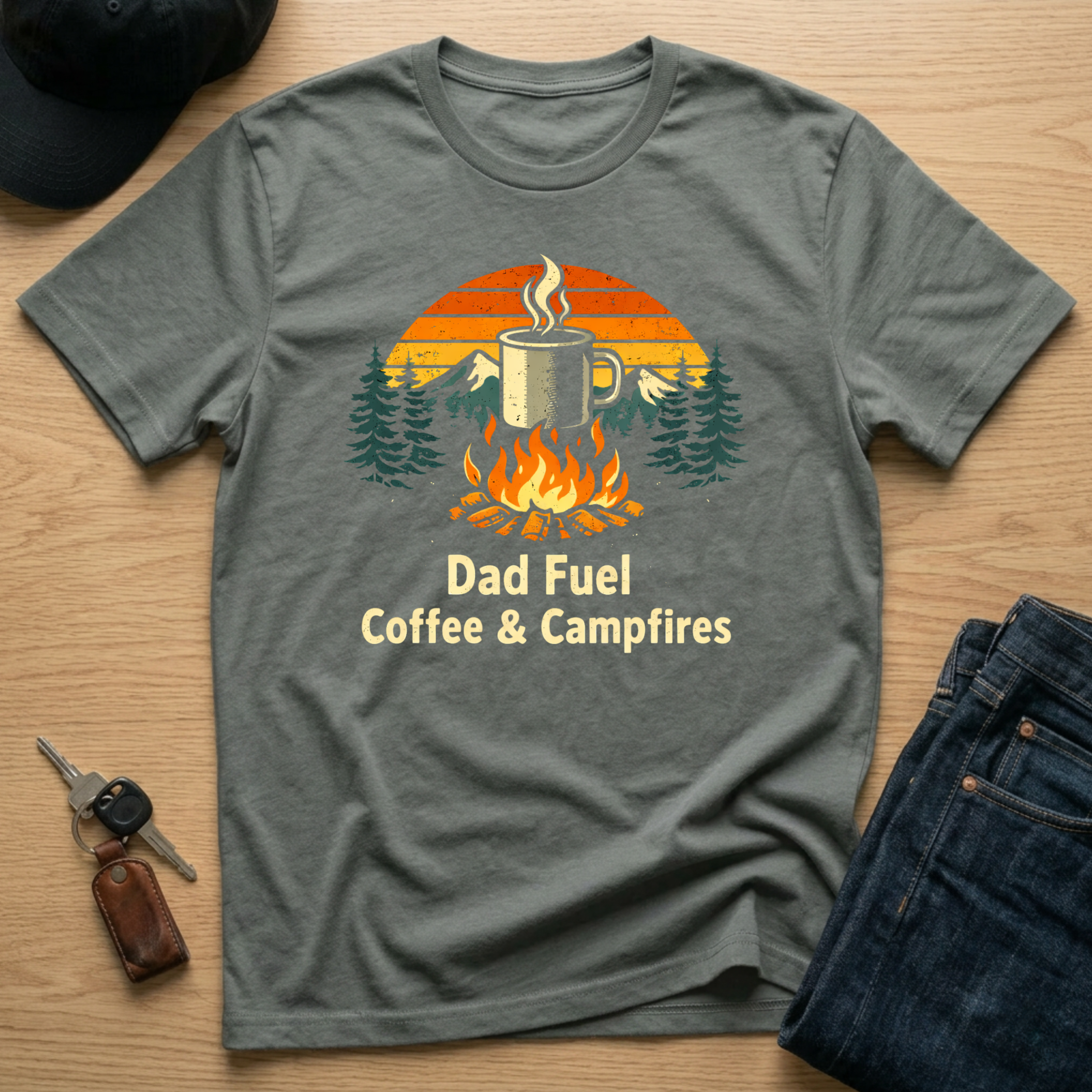 Dad Fuels Coffee & Campfires