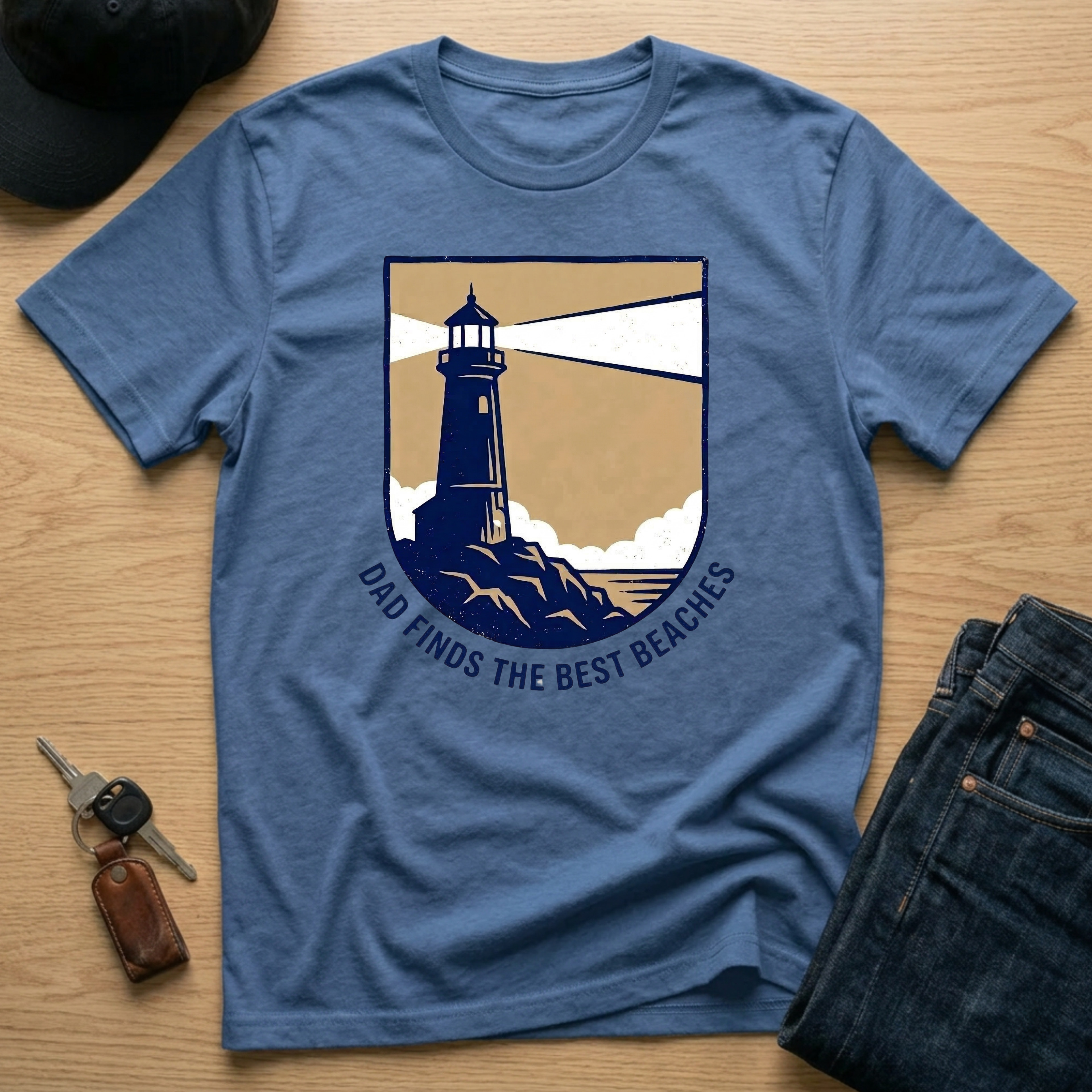 Dad finds the best Beaches T-Shirts
