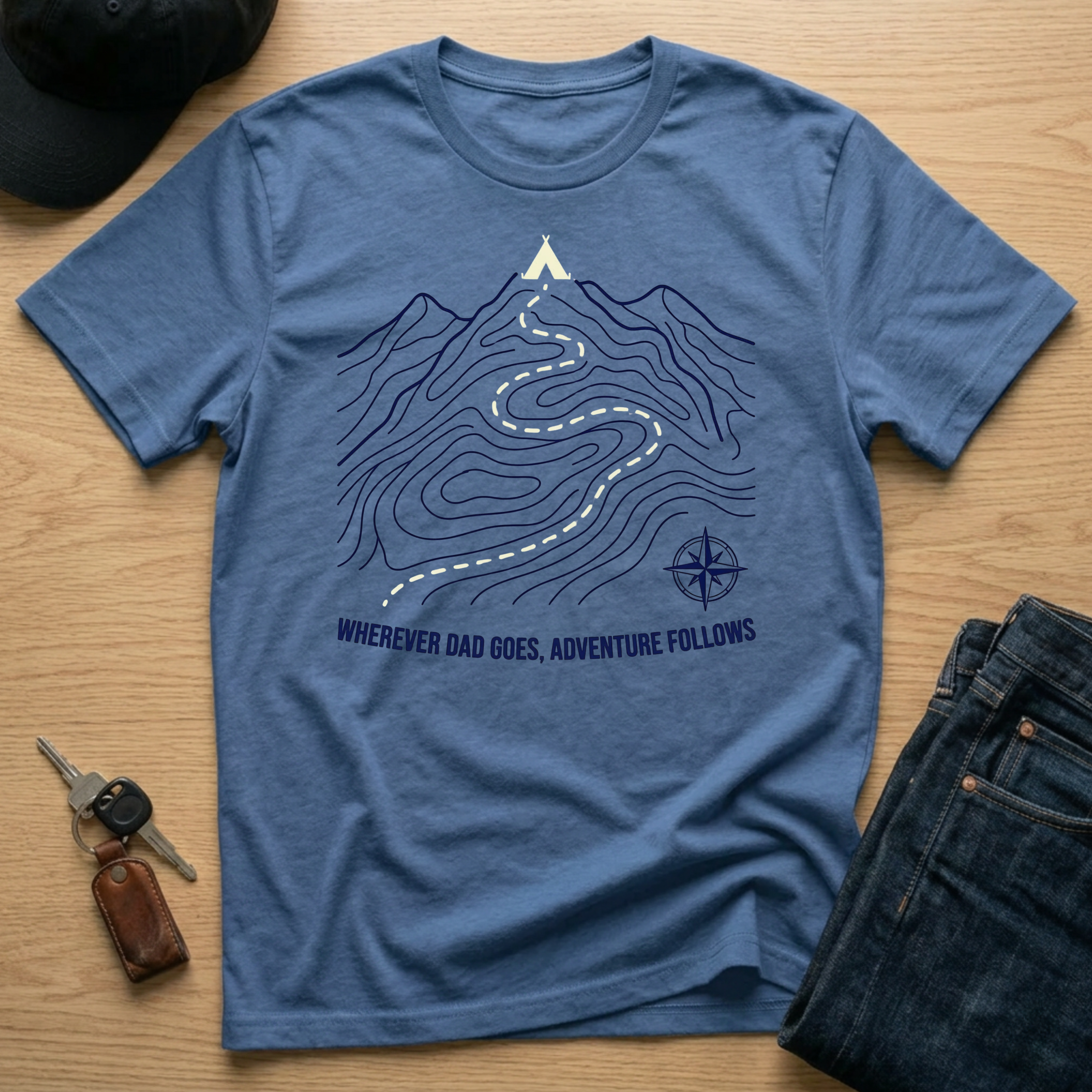 Wherever Dad Goes Adventure Follows
