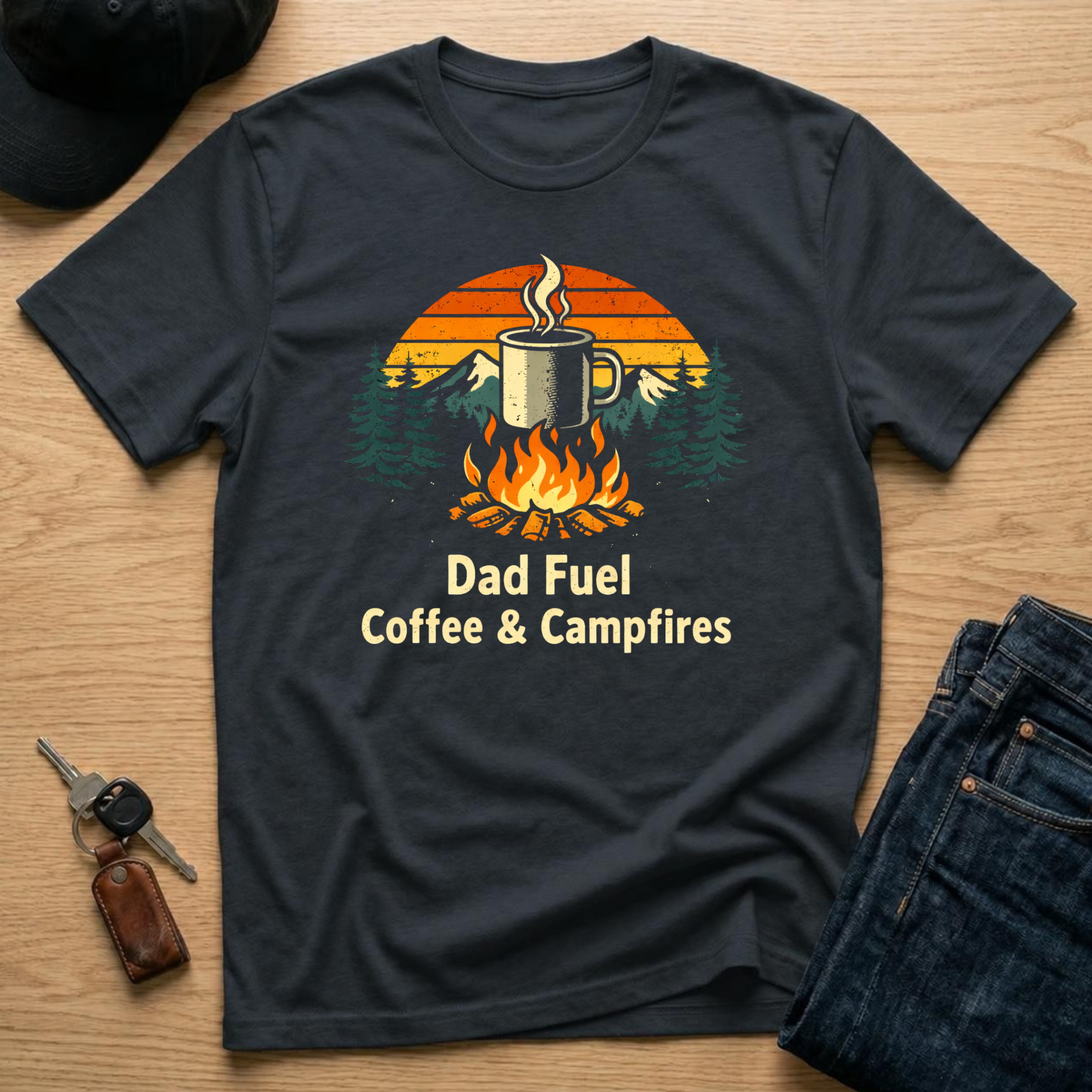 Dad Fuels Coffee & Campfires