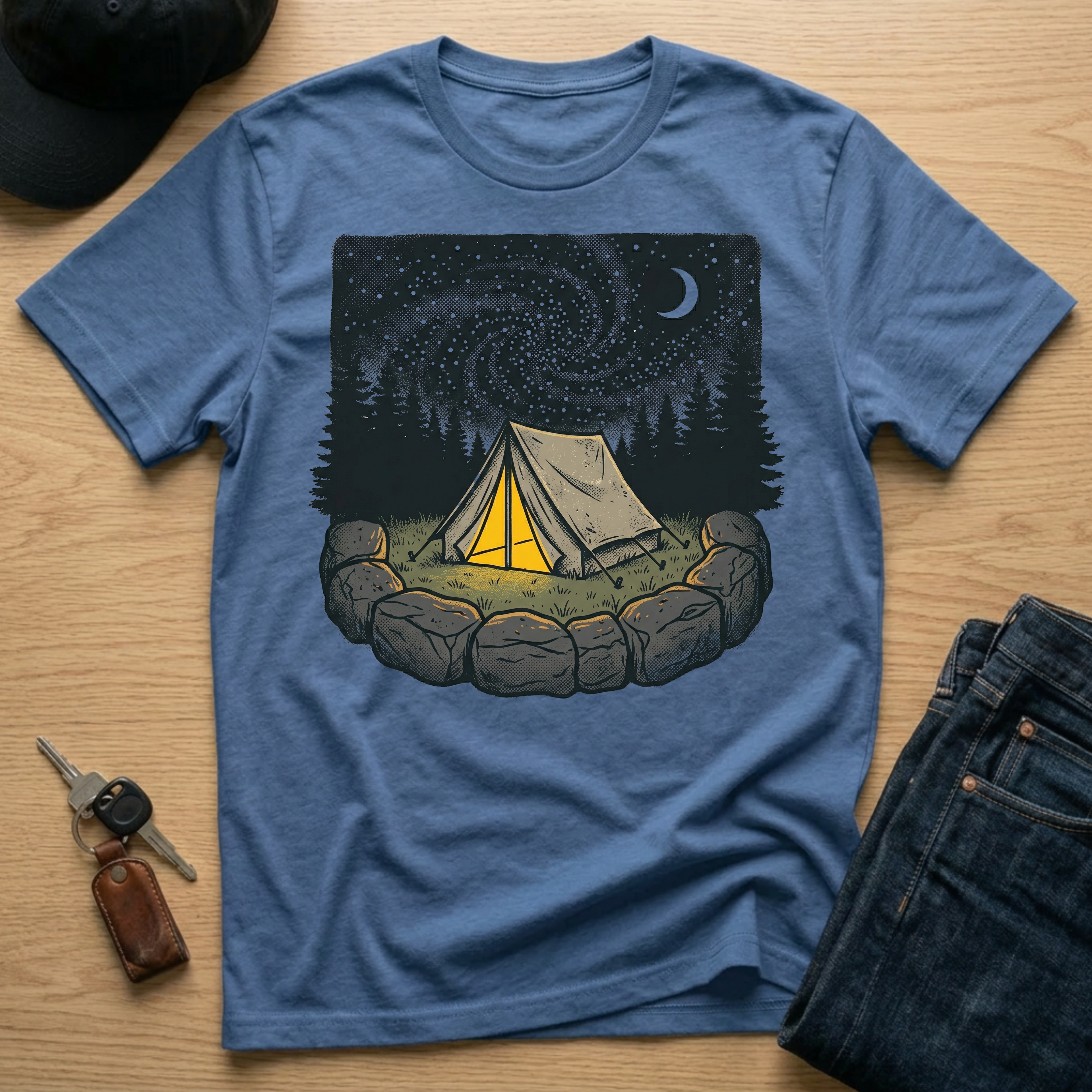 Camping Under The Stars
