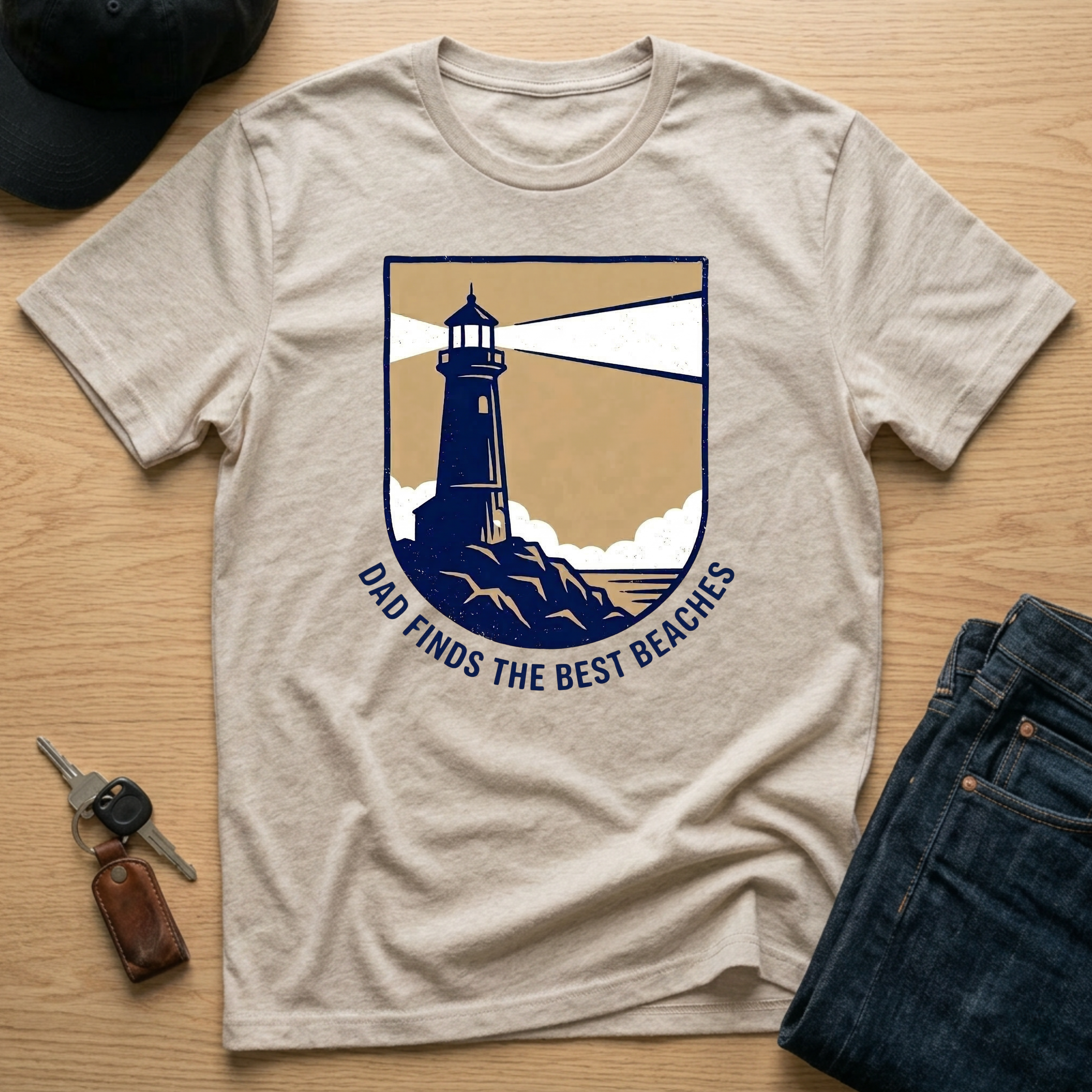 Dad finds the best Beaches T-Shirts
