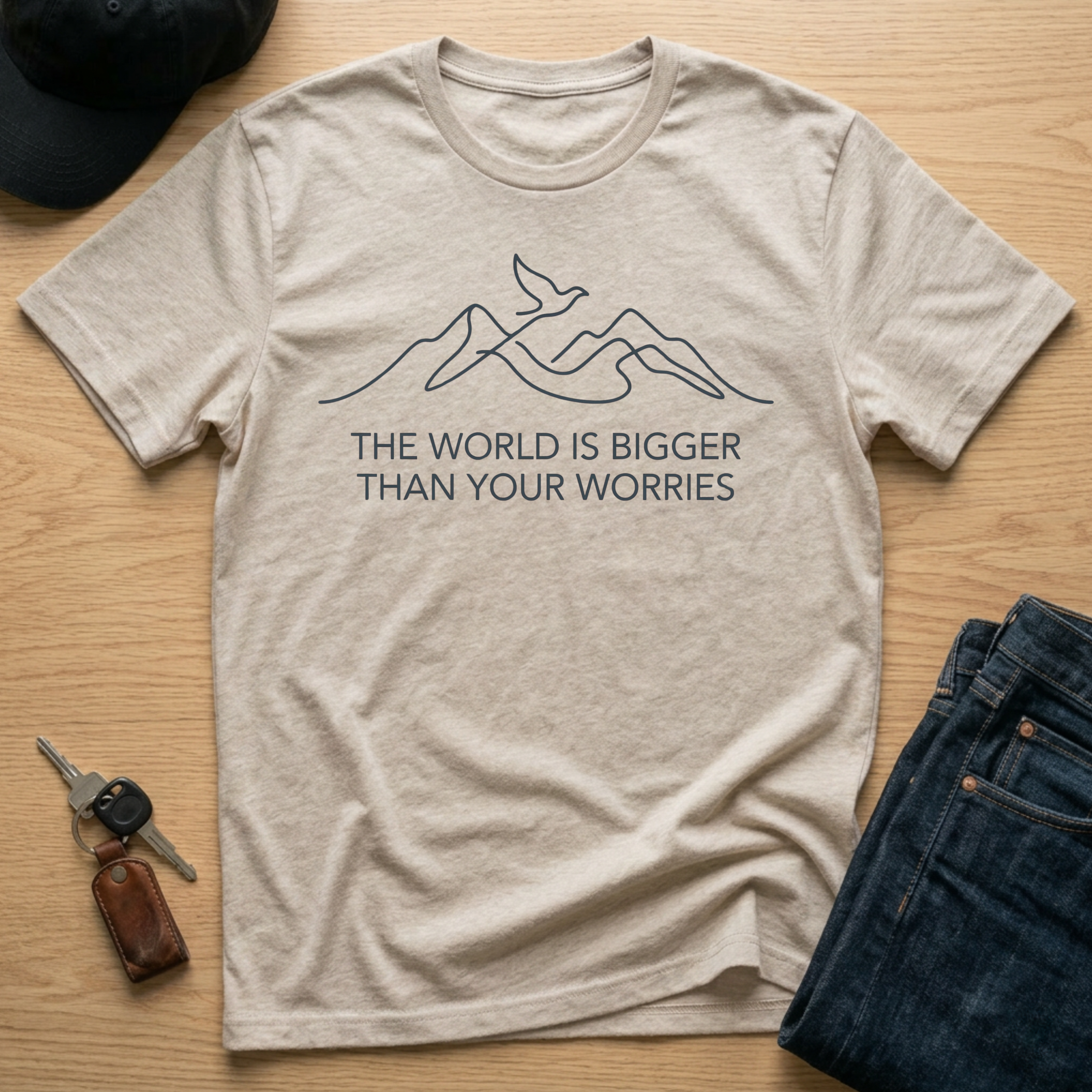 The World Is Bigger Than Your Worries T-Shirt