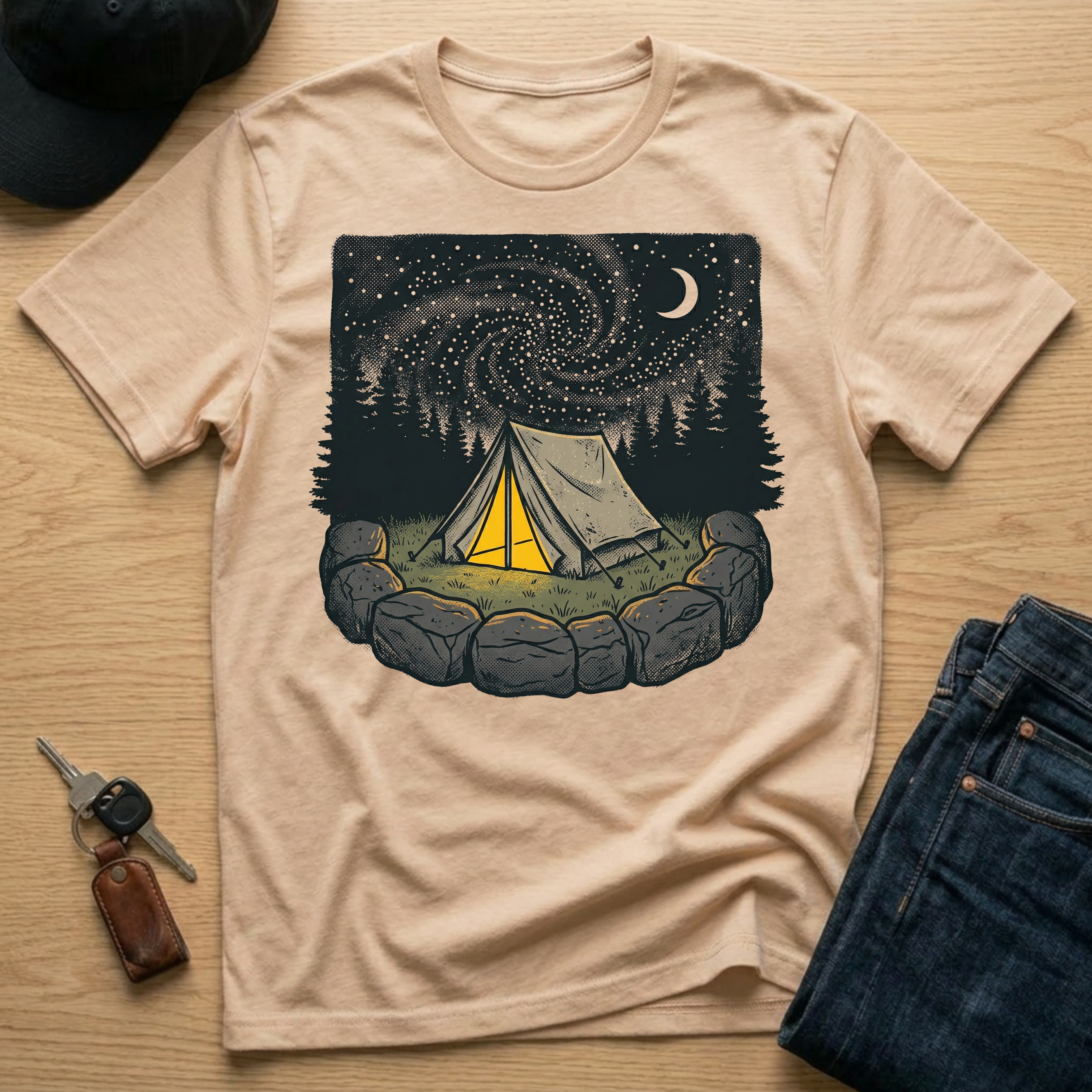 Camping Under The Stars
