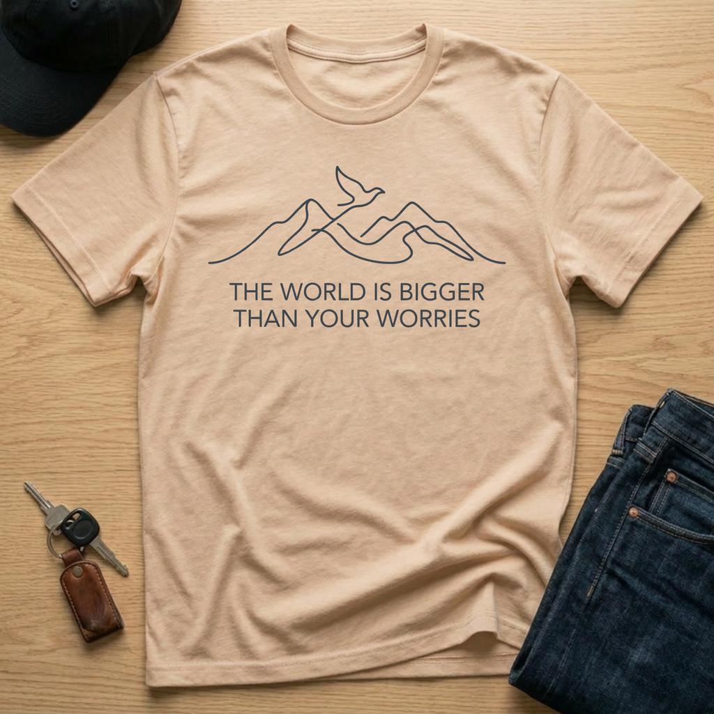 The World Is Bigger Than Your Worries T-Shirt
