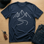 Mountain and River Line T-Shirts