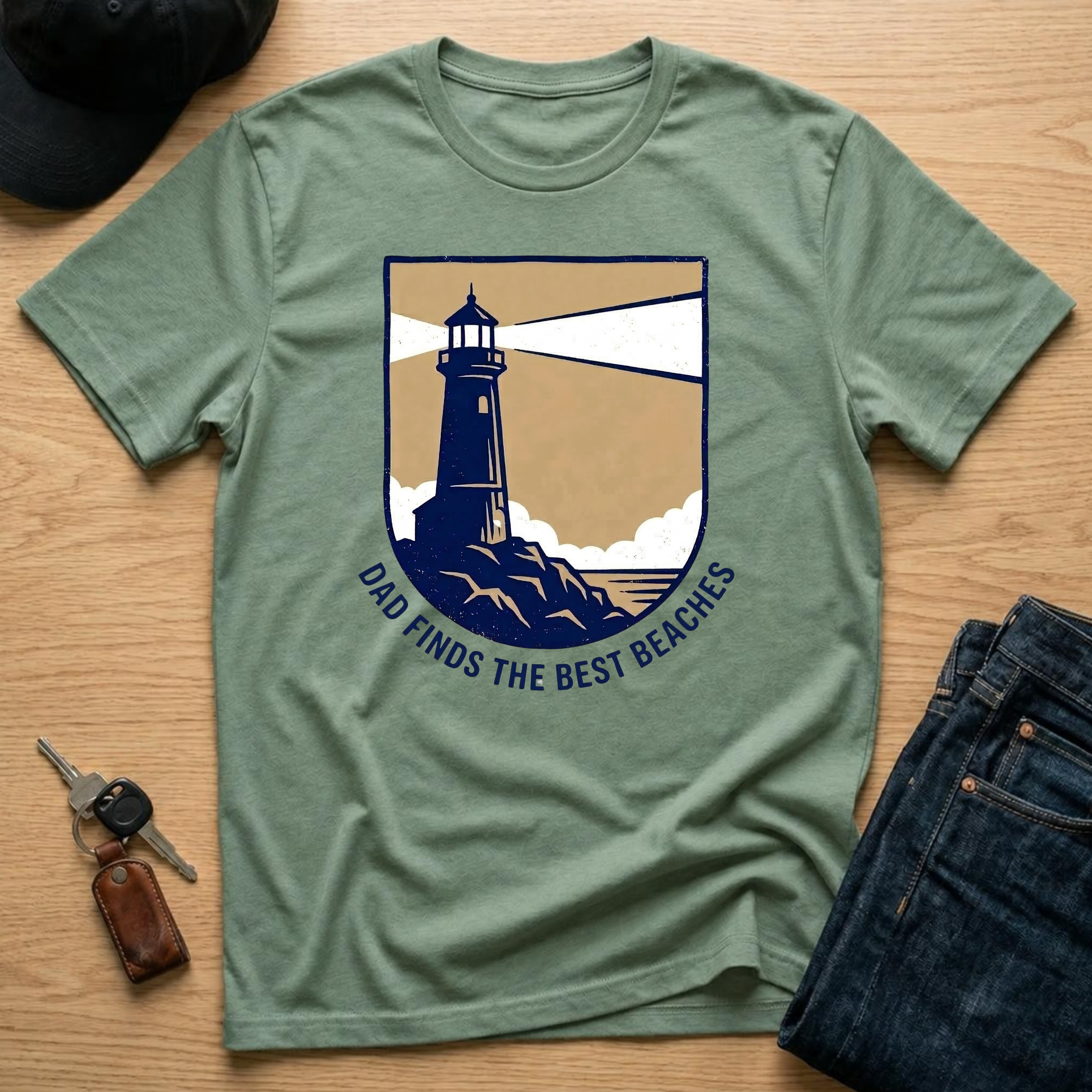 Dad finds the best Beaches T-Shirts