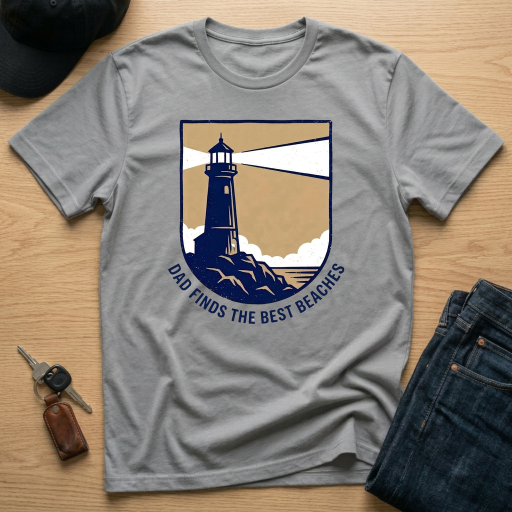Dad finds the best Beaches T-Shirts