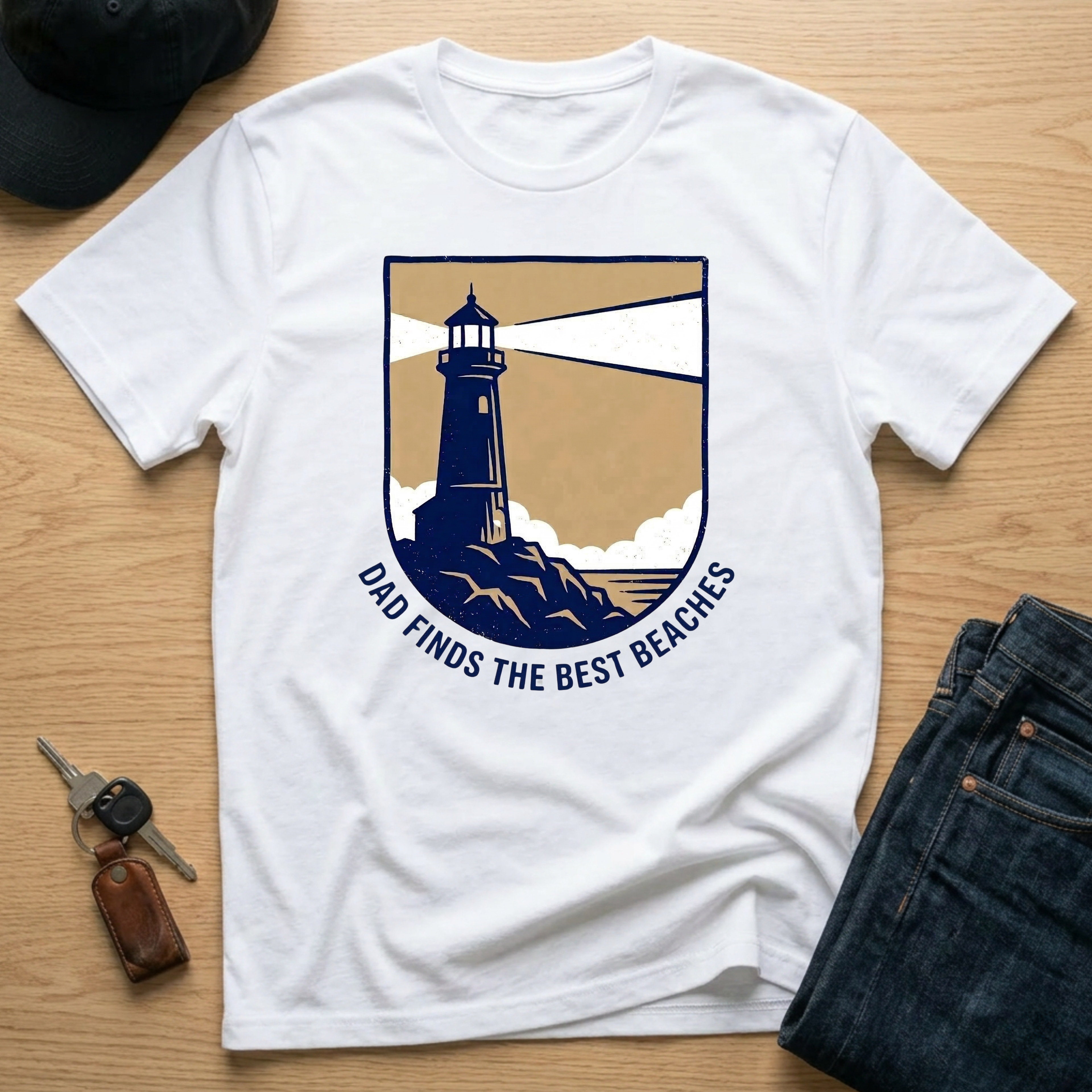Dad finds the best Beaches T-Shirts