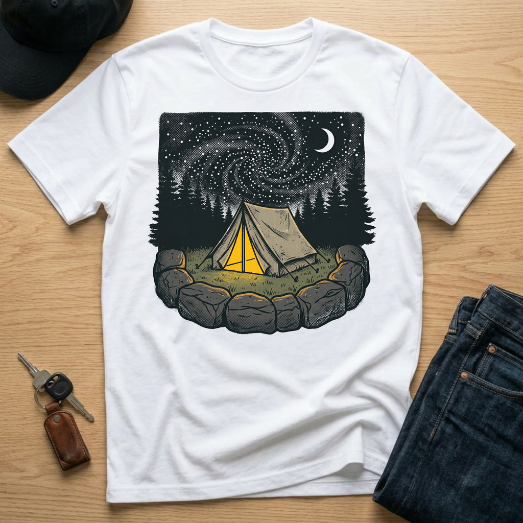 Camping Under The Stars